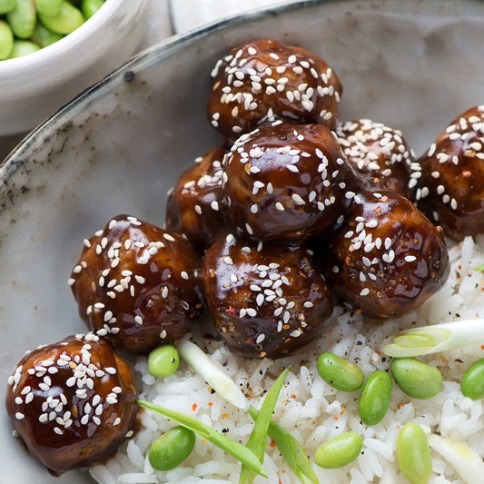 Sriracha Teriyaki Meatballs