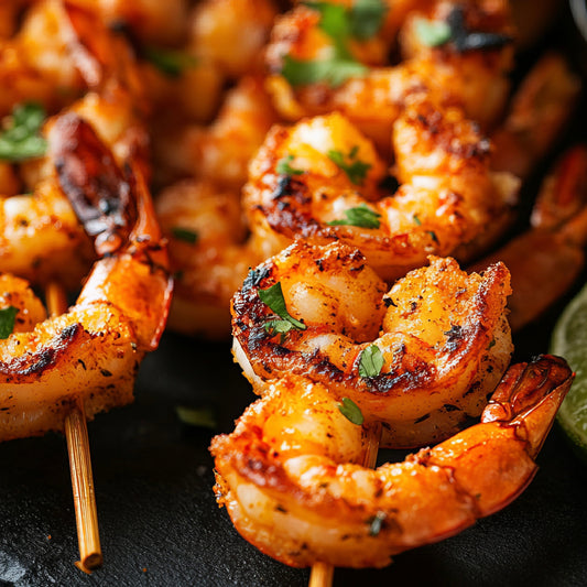 Harissa Marinated Shrimp