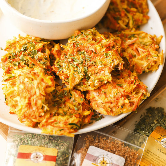 Crispy Veggie Latkes