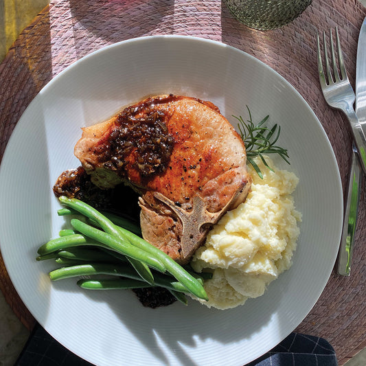 Honey Balsamic Pork Chops