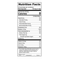 A Salt For all Seasons Nutrition Facts