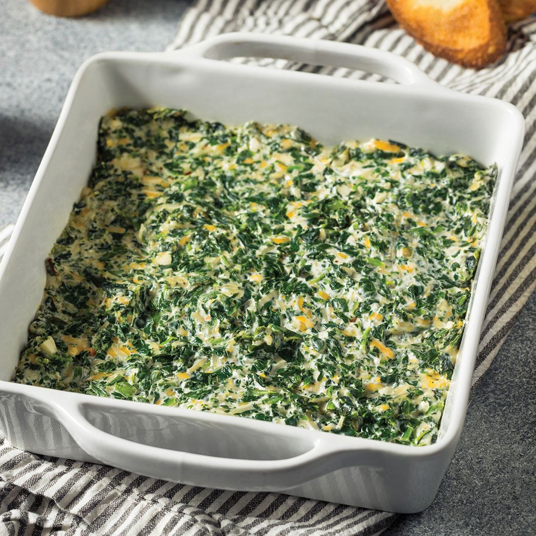 Baked Spinach & Artichoke Dip