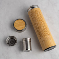 Bamboo Leaf Travel Tumbler contents removed - view 2