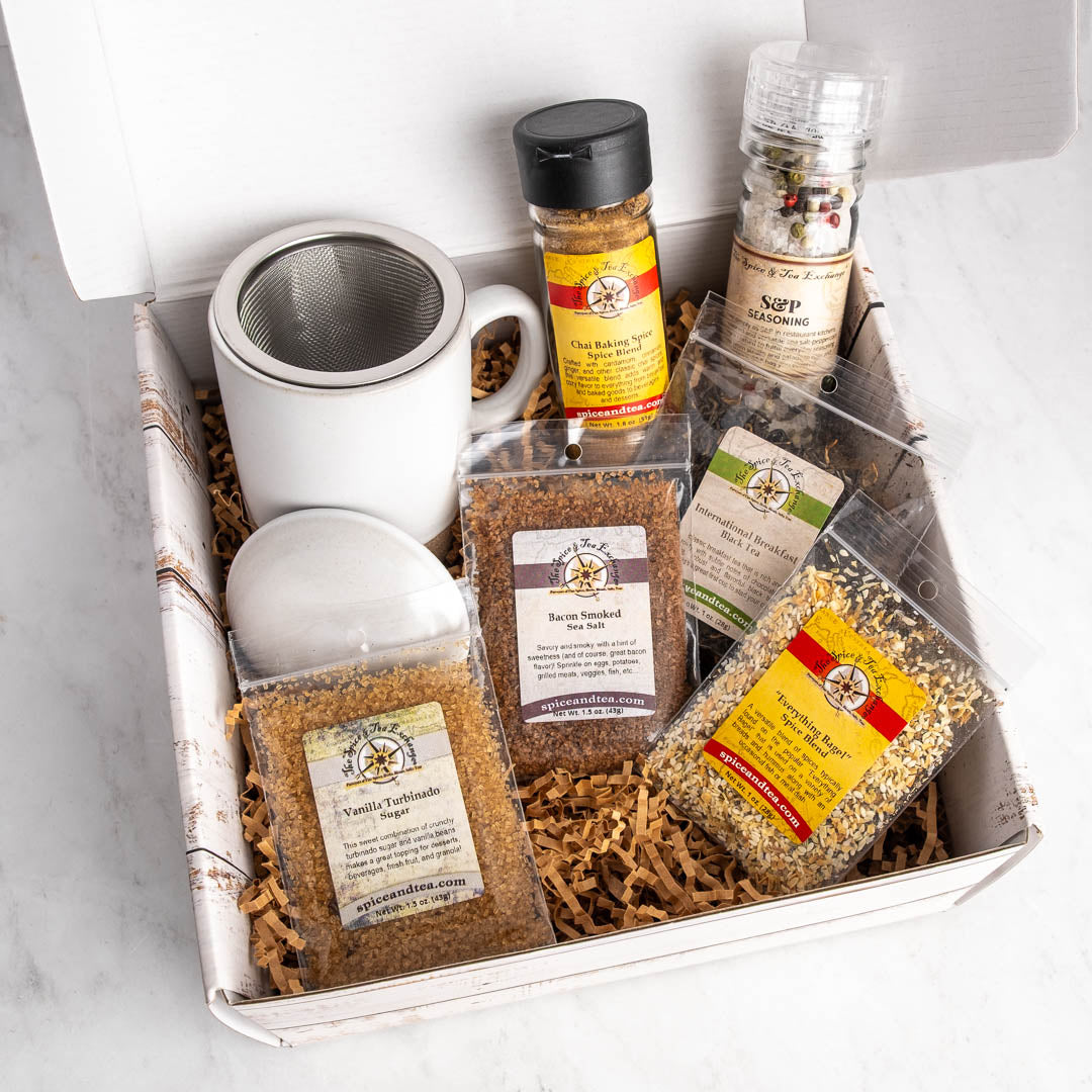 Breakfast All Day Deluxe Gift Box contents