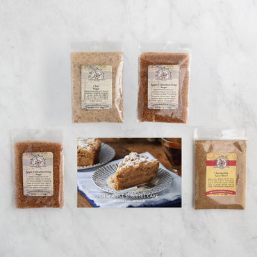 Chai Apple Streusel Cake (Kit) ingredients