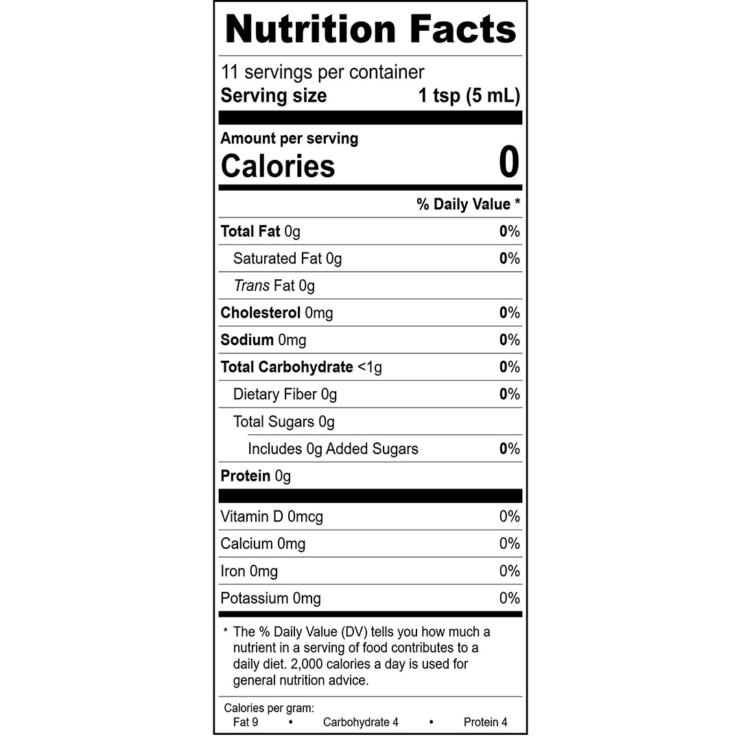 Classic Monk Fruit Sweetener Nutrition Facts
