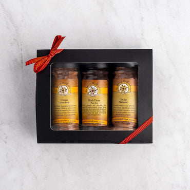 Cocoa Trio Shaker Gift Box