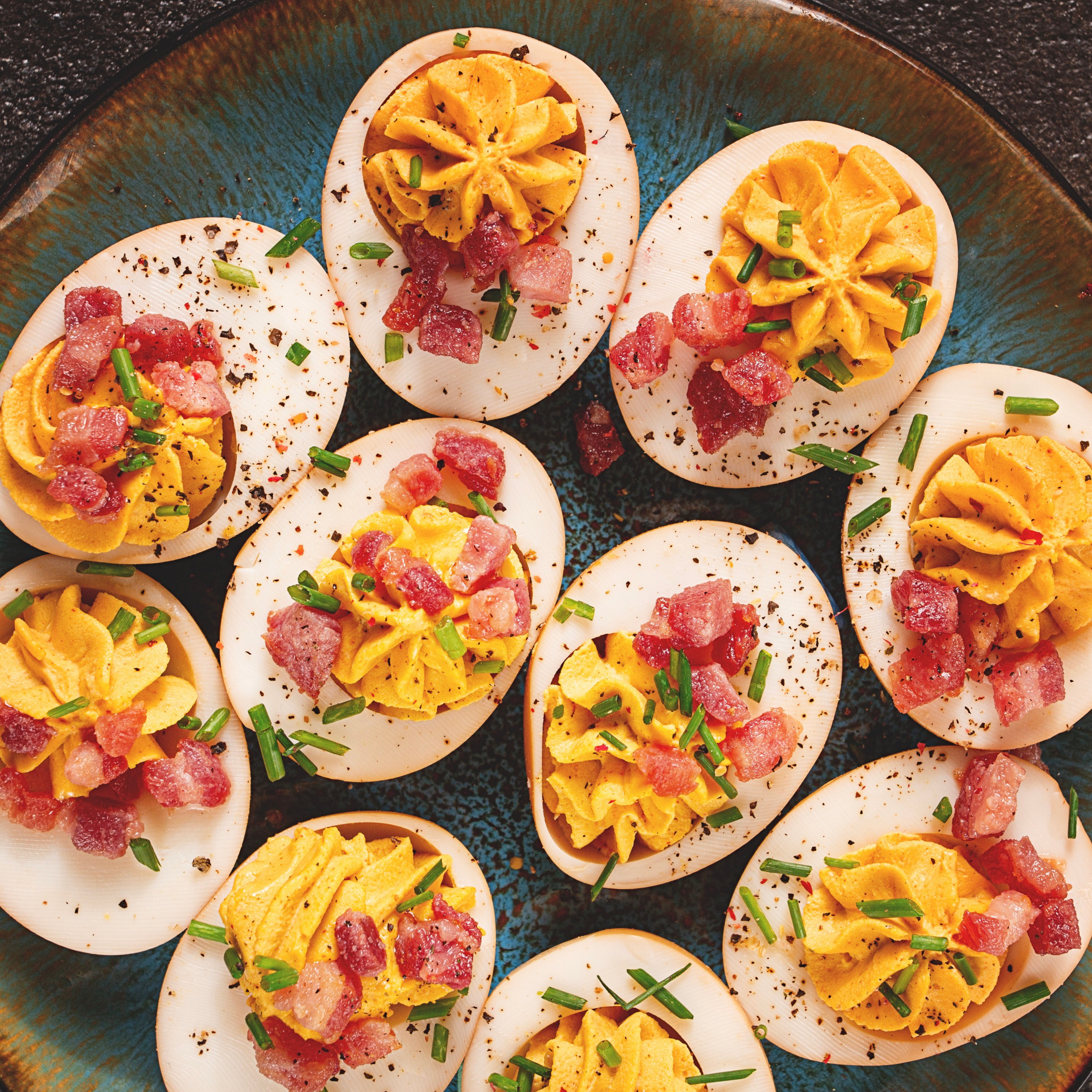 Dilly Deviled Eggs 