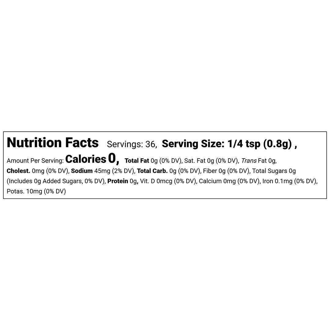 Elote Street Corn Seasoning Nutrition Facts