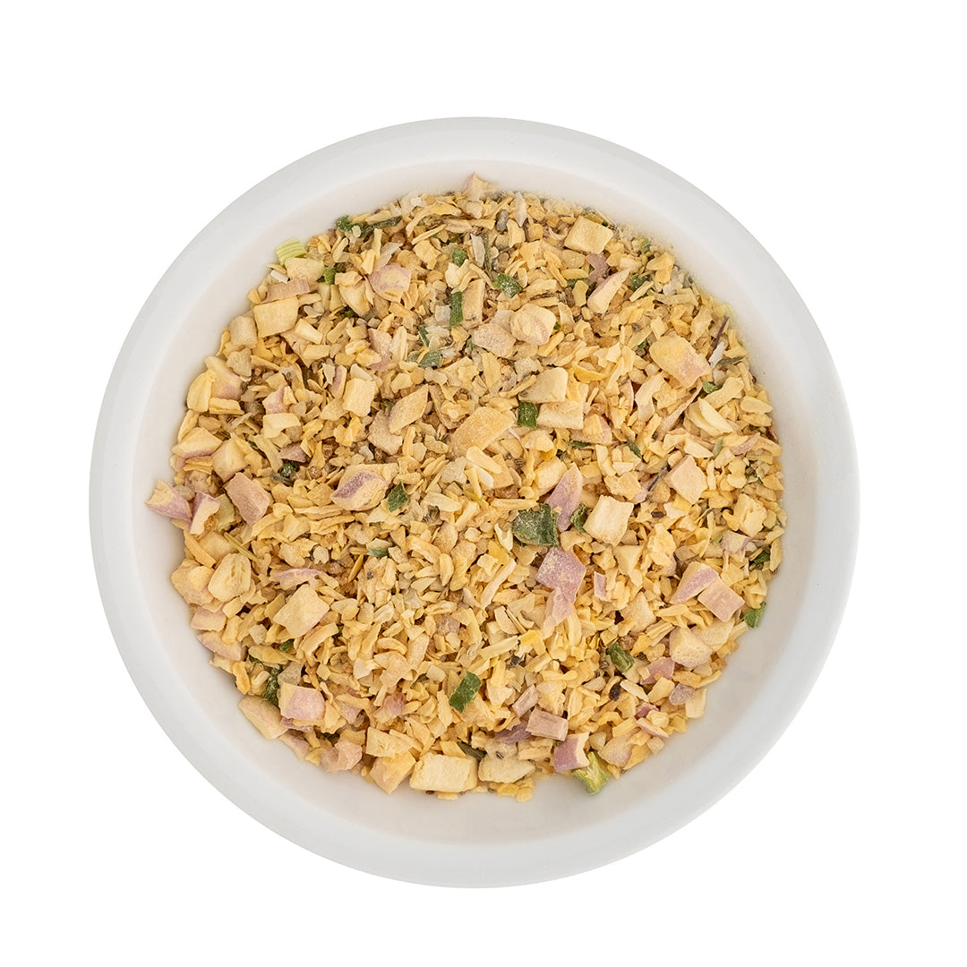 French Onion Seasoning in white bowl