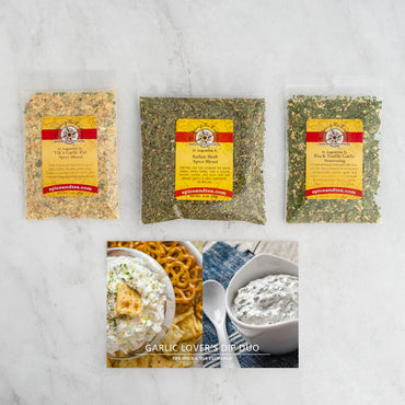 Garlic Lover's Dip Duo (Kit) Contents