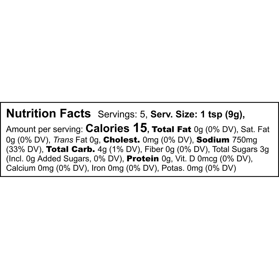 Kettle Korn Sugar Nutrition Facts