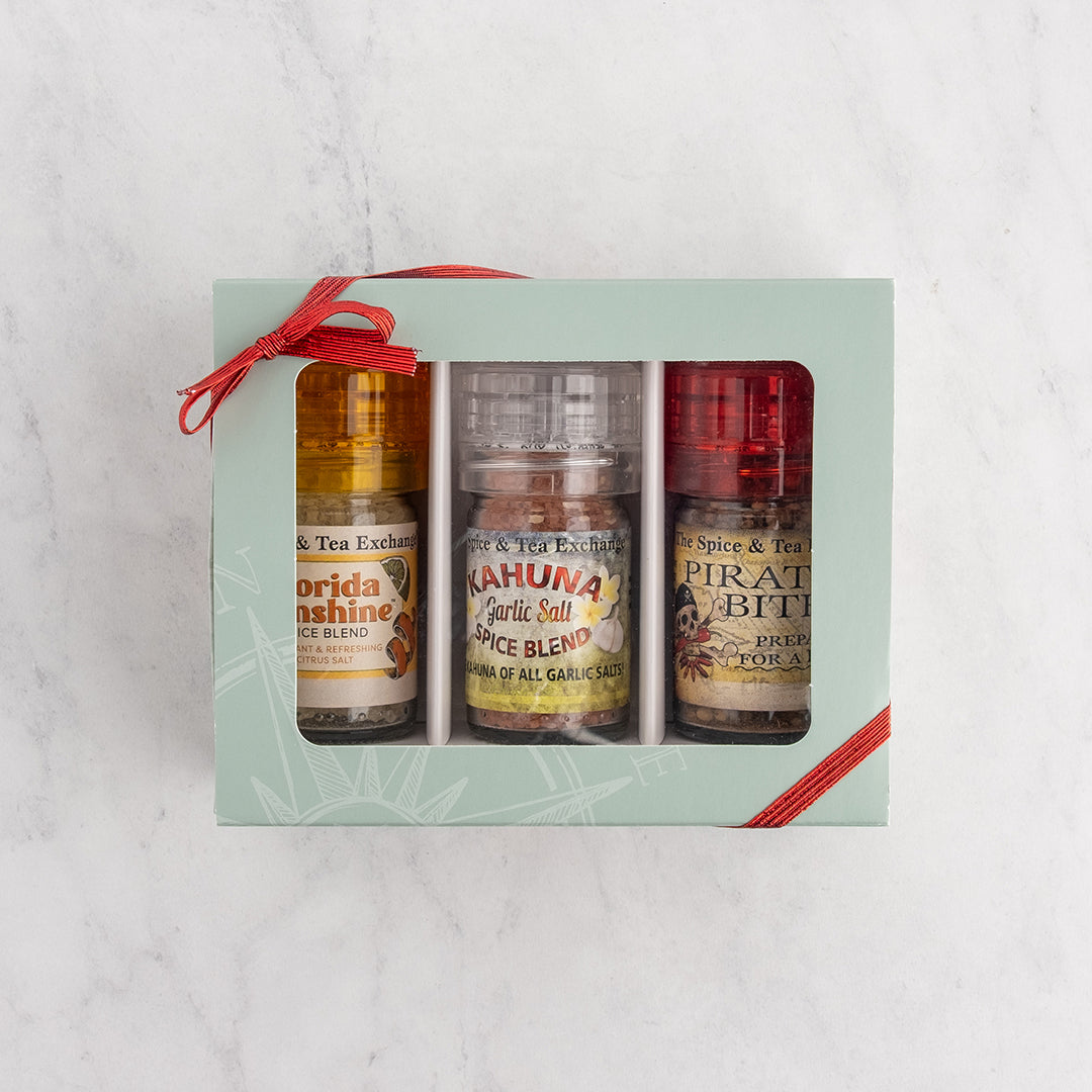 Sun & Spice Mini Grinder Trio Gift Box