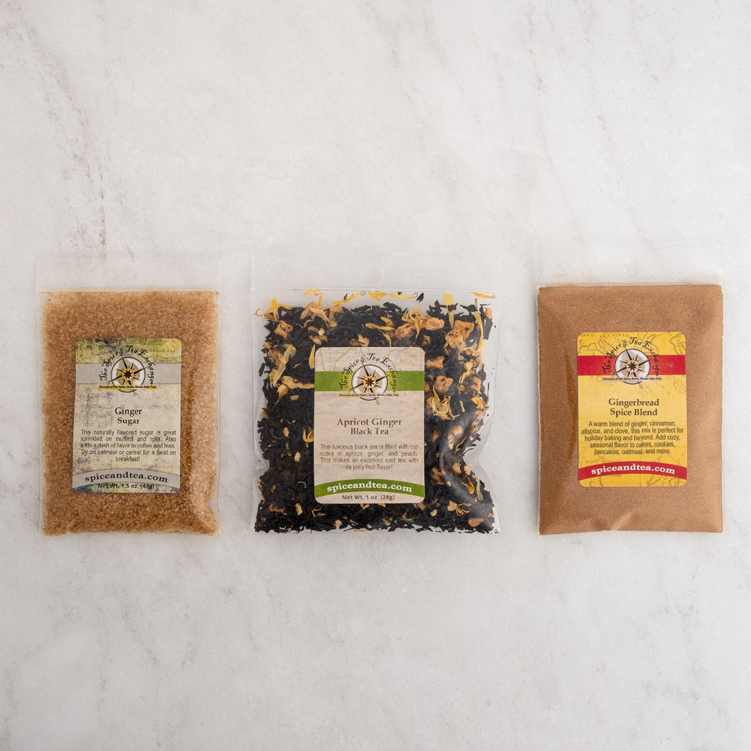 Sweetly Spiced Ginger Delights Sampler - contents