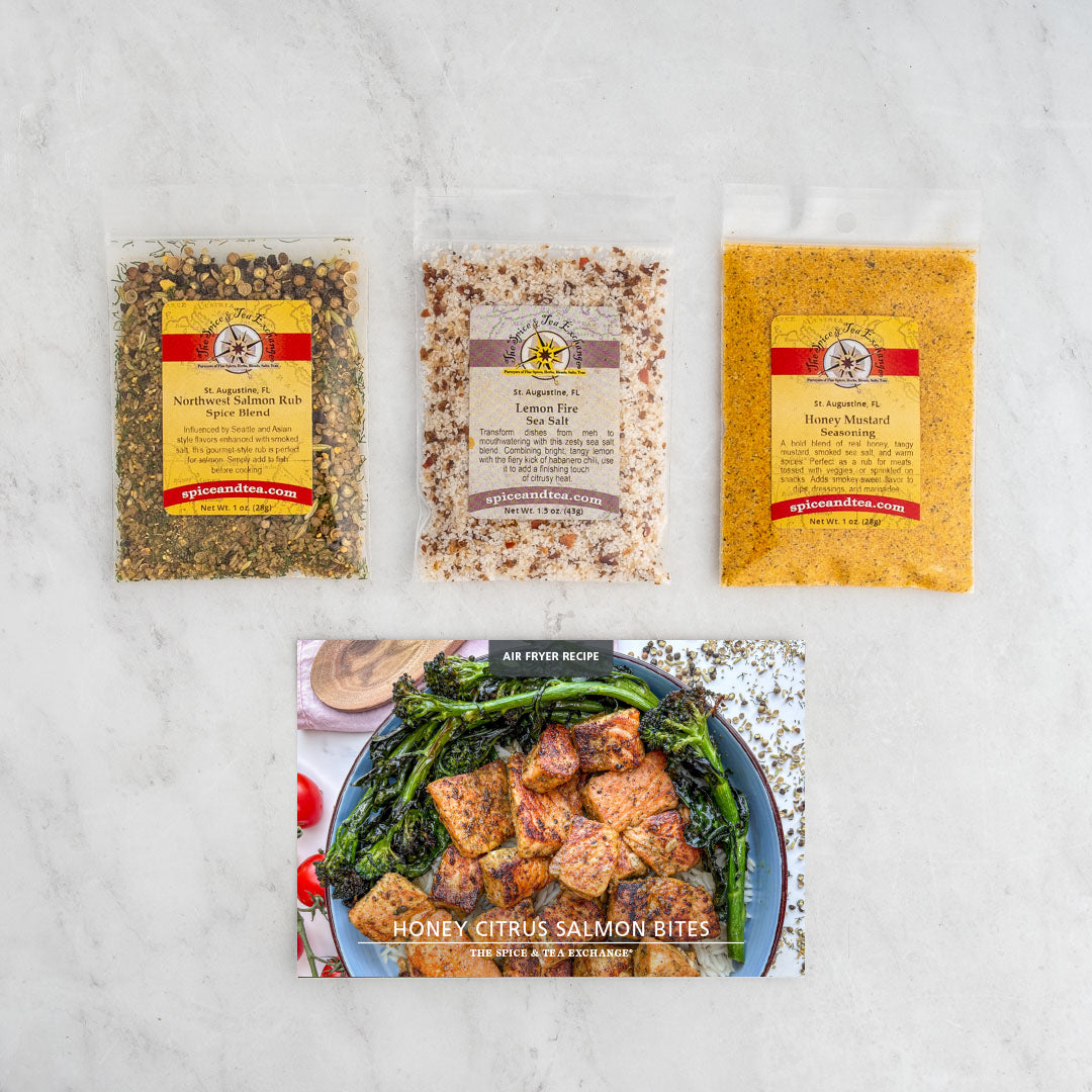 Honey Citrus Salmon Bites (Kit) Contents
