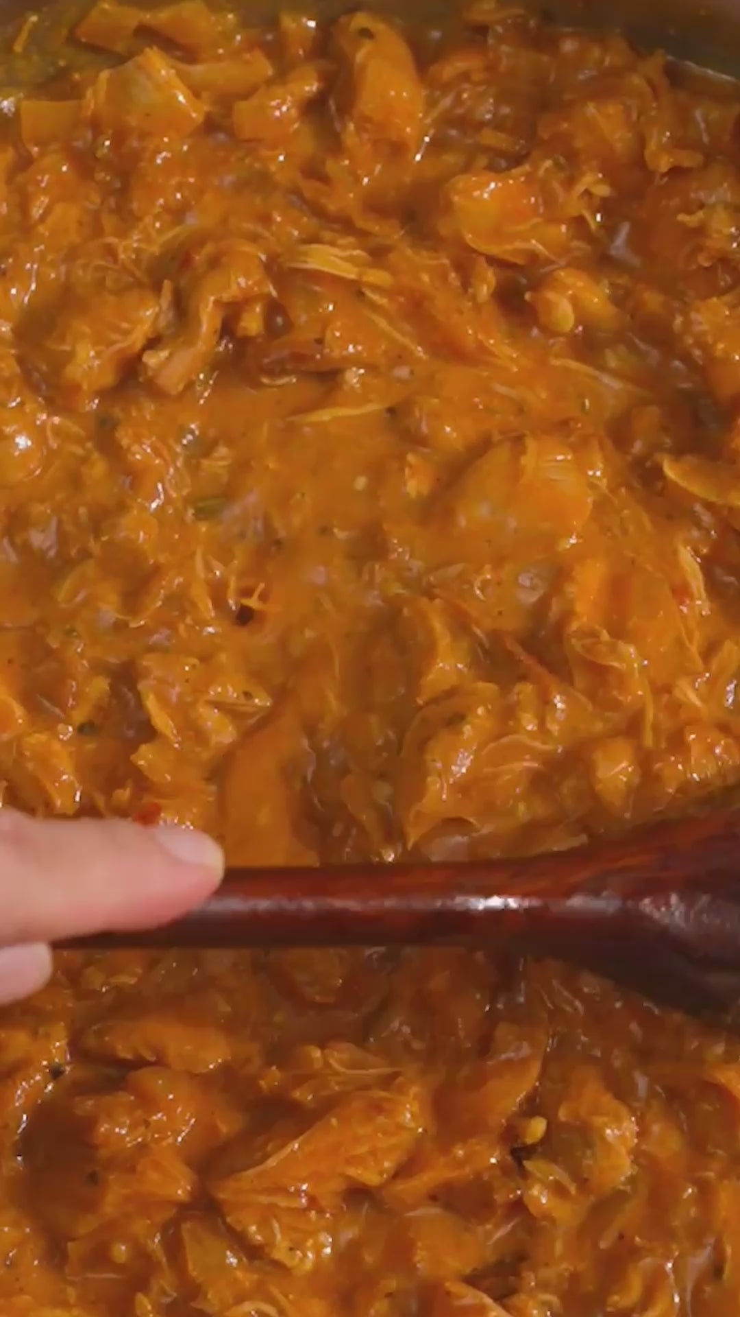 Butter Chicken recipe being made